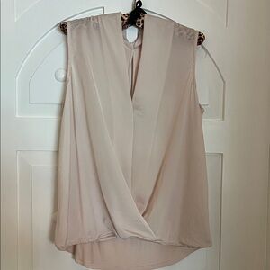 Elegant Cream Women's Top